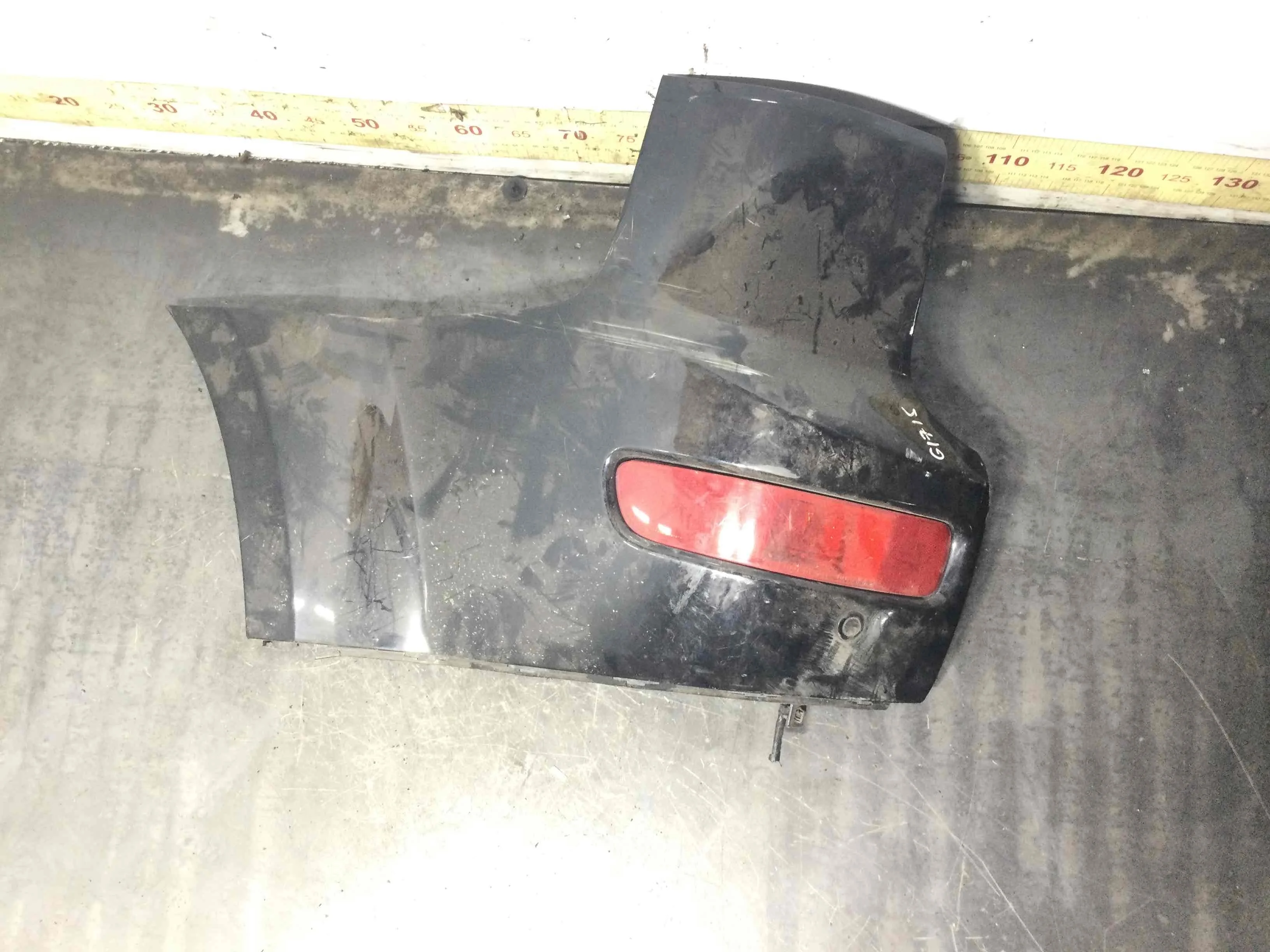 Бампер задний Peugeot 4007 1 поколение (2007-2012) дизель 2.2 HDi Механика Кроссовер