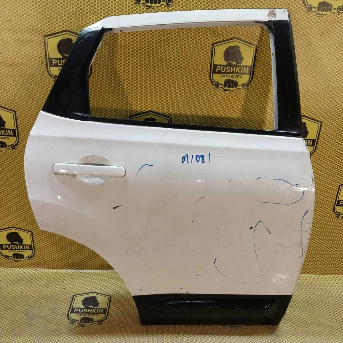 Дверь Nissan Qashqai 2010—2013 H2100JD0M0, задняя правая