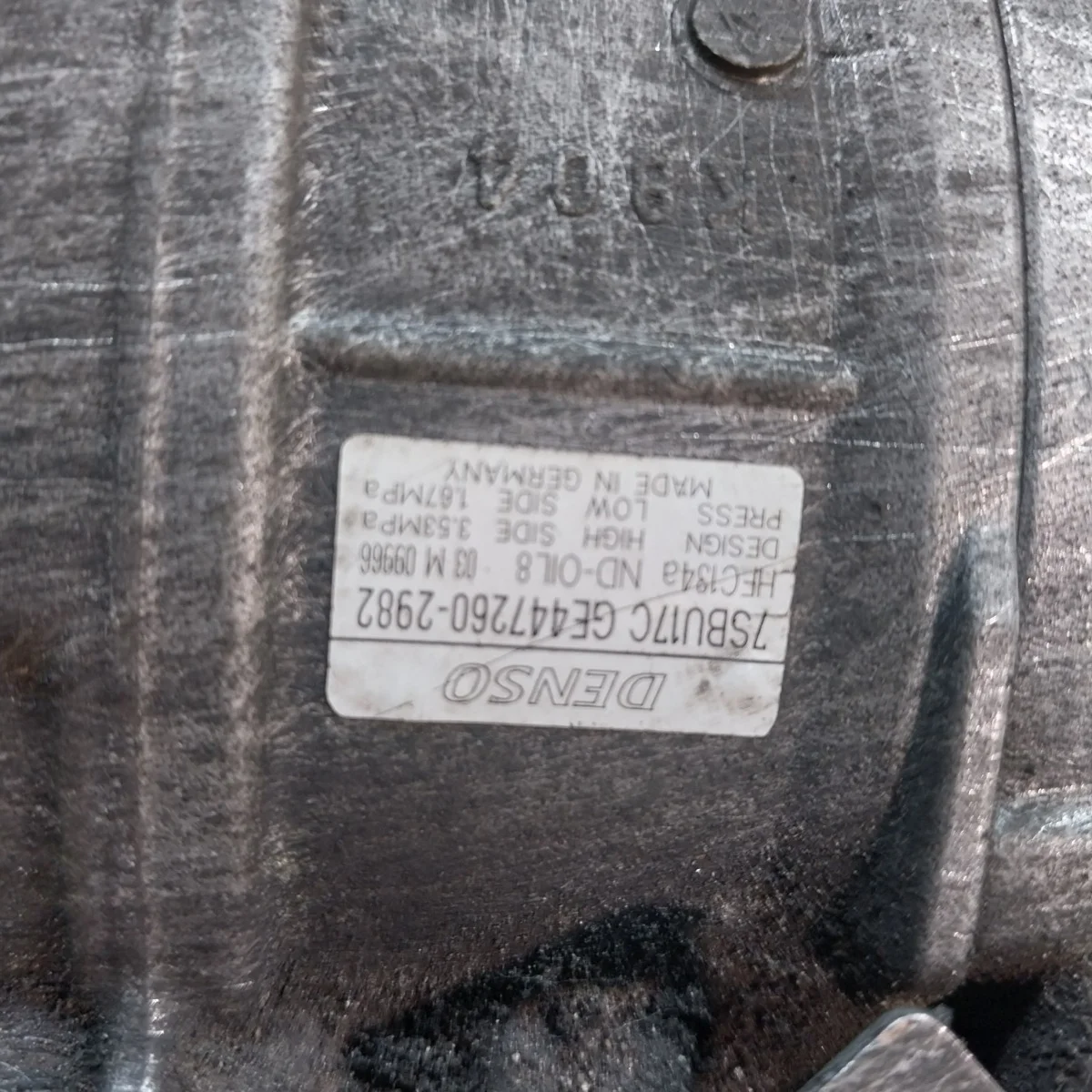 Компрессор кондиционера BMW X6 2010 64526987890 E71 N57S