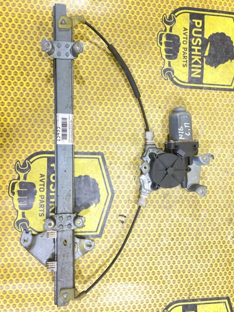 Стеклоподъемник Nissan Almera 2004 80701BM706 N16E QG15DE, передний левый