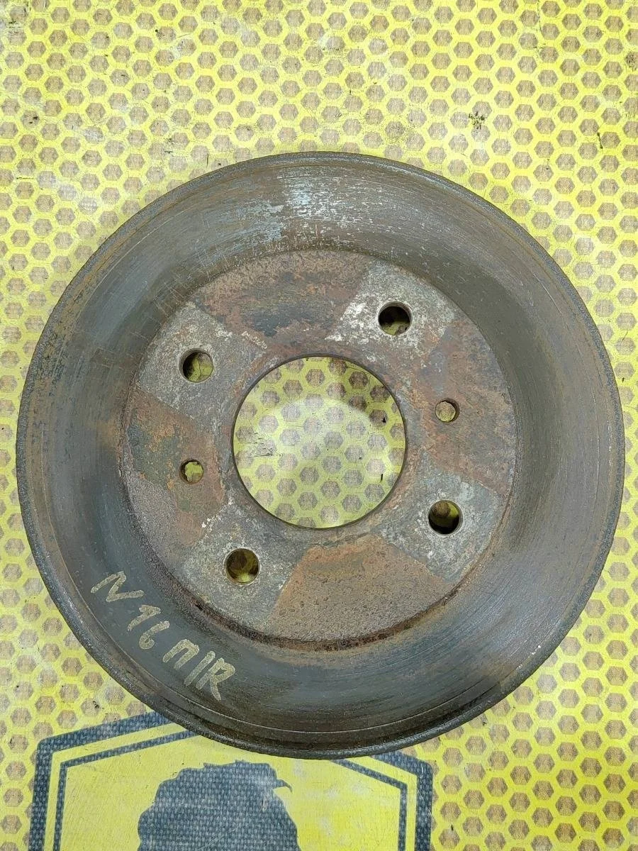 Диск тормозной Nissan Almera 2004 402062F501 N16E QG15DE