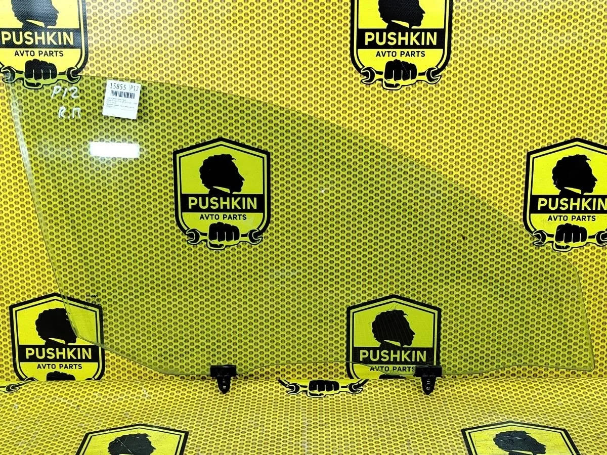 Стекло двери Nissan Primera 2001—2008 80300AV600 P12 QR20DE, переднее правое