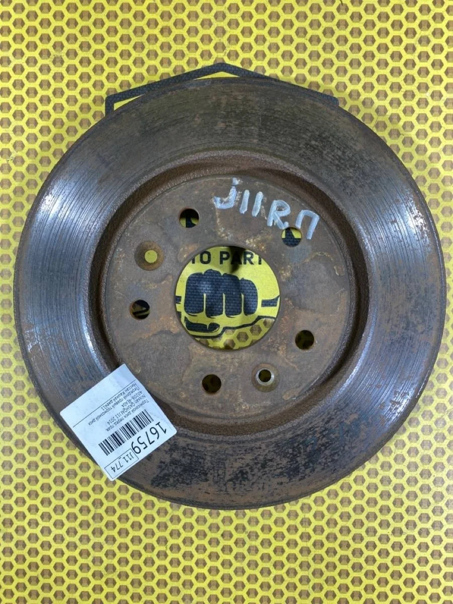 Диск тормозной Nissan Qashqai 2014 402064EA0A J11, передний правый