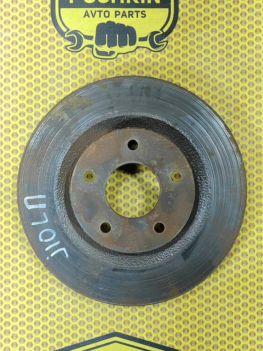 Диск тормозной Nissan Qashqai 2008 40206JD00A J10E HR16DE, передний левый