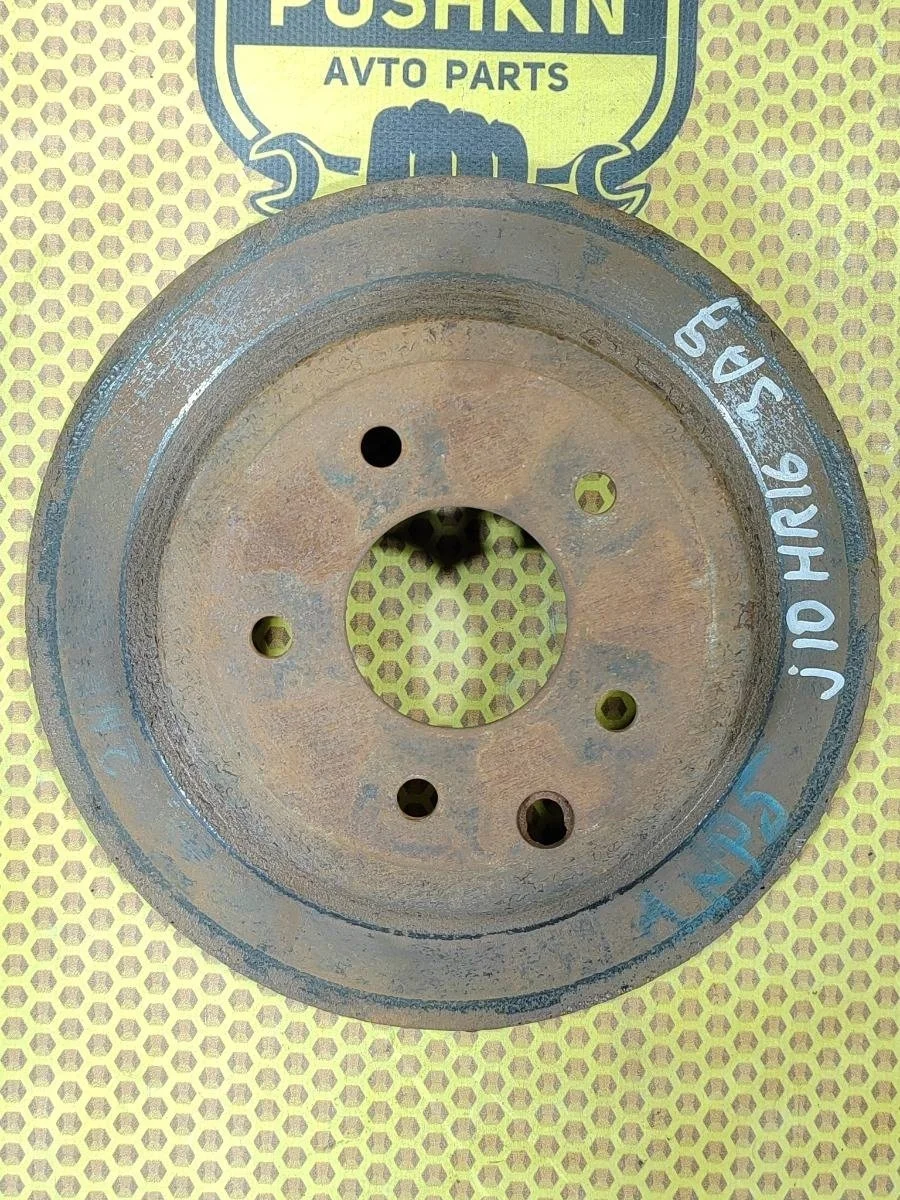 Диск тормозной Nissan Qashqai 2008 43206JD00A J10E HR16DE, задний левый