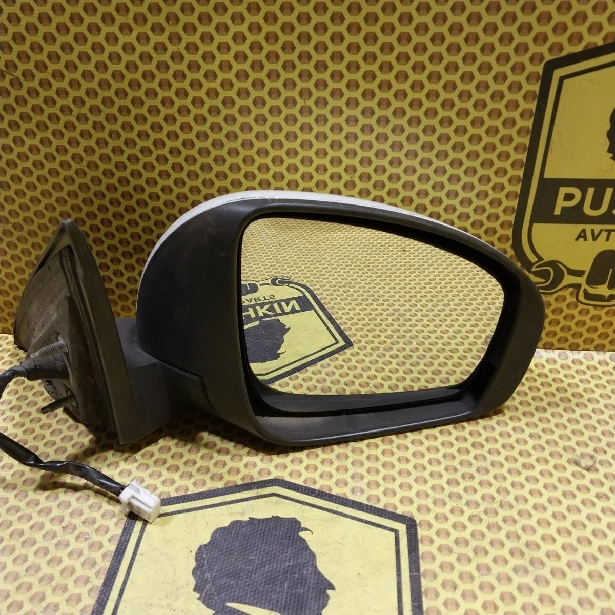 Зеркало заднего вида Nissan Almera 2013 963014AA1A G15RA K4M, правое