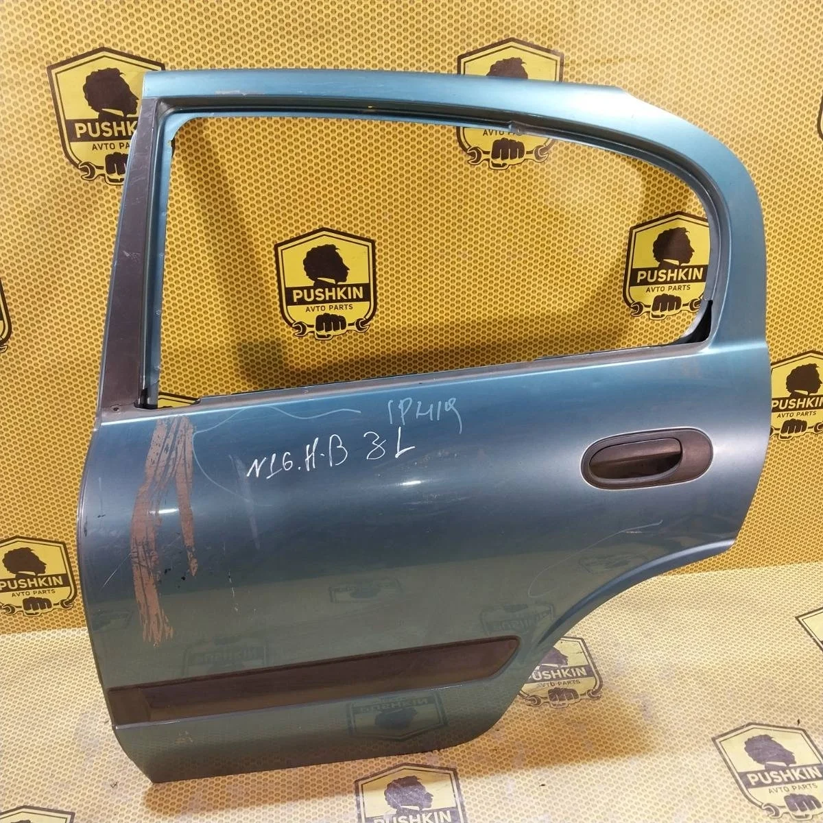 Дверь Nissan Almera 2004 821015M431 N16E QG15DE, задняя левая
