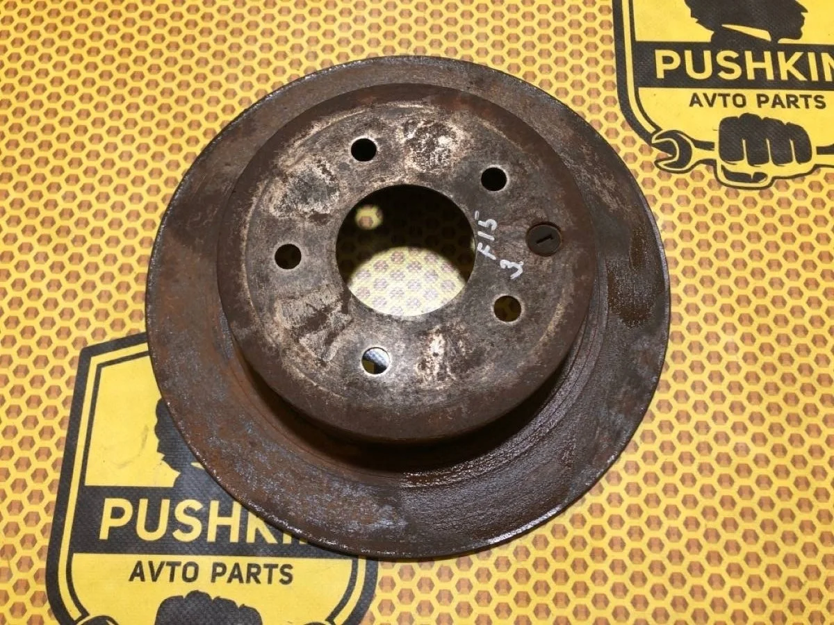 Диск тормозной Nissan Juke 2013 43206JD00A F15, задний