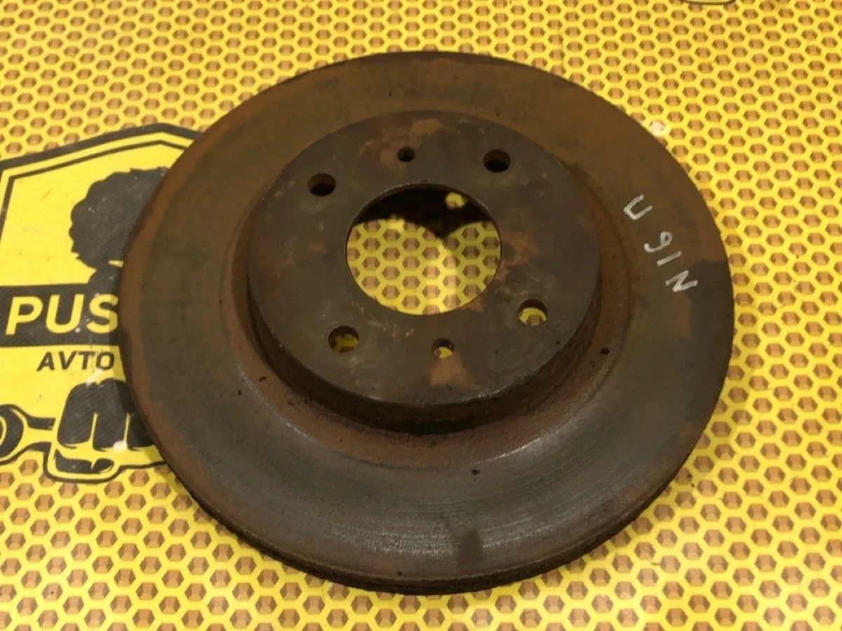 Диск тормозной Nissan Almera 2004 402062F501 N16 QG18DE, передний