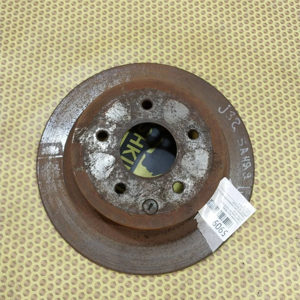 Диск тормозной Nissan Teana 2009 40206JN01A J32 VQ35E, передний