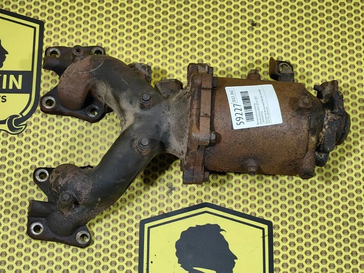Коллектор выпускной Nissan Almera 2007 1400495F0A B10 QG16