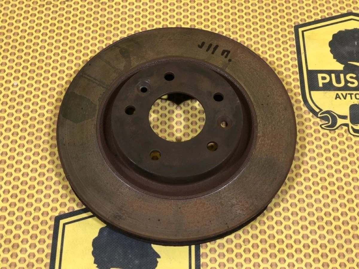 Диск тормозной Nissan Qashqai 2014 402064EA0A J11 MR20DD, передний левый