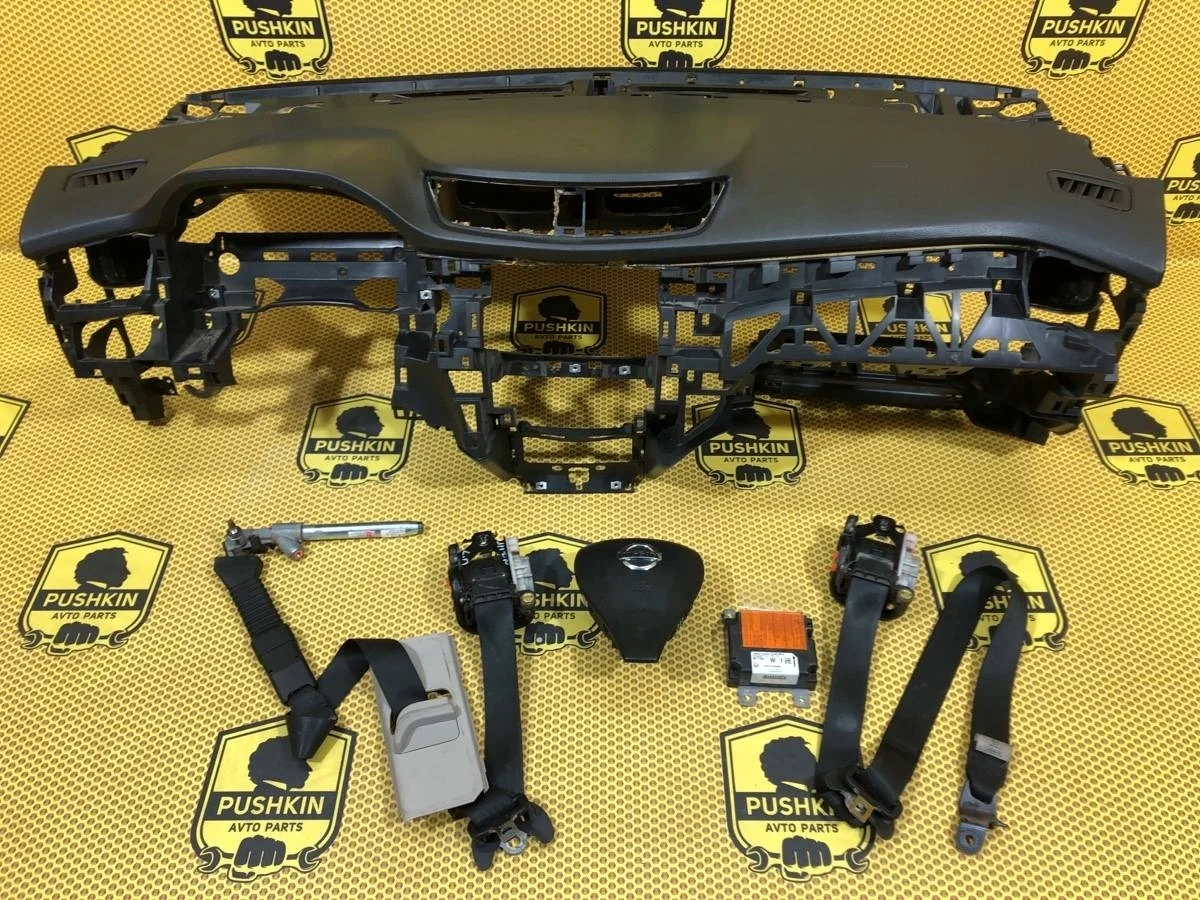 Комплект безопасности AIRBAG SRS Nissan Qashqai 2014 985154EA0A J11 MR20DD