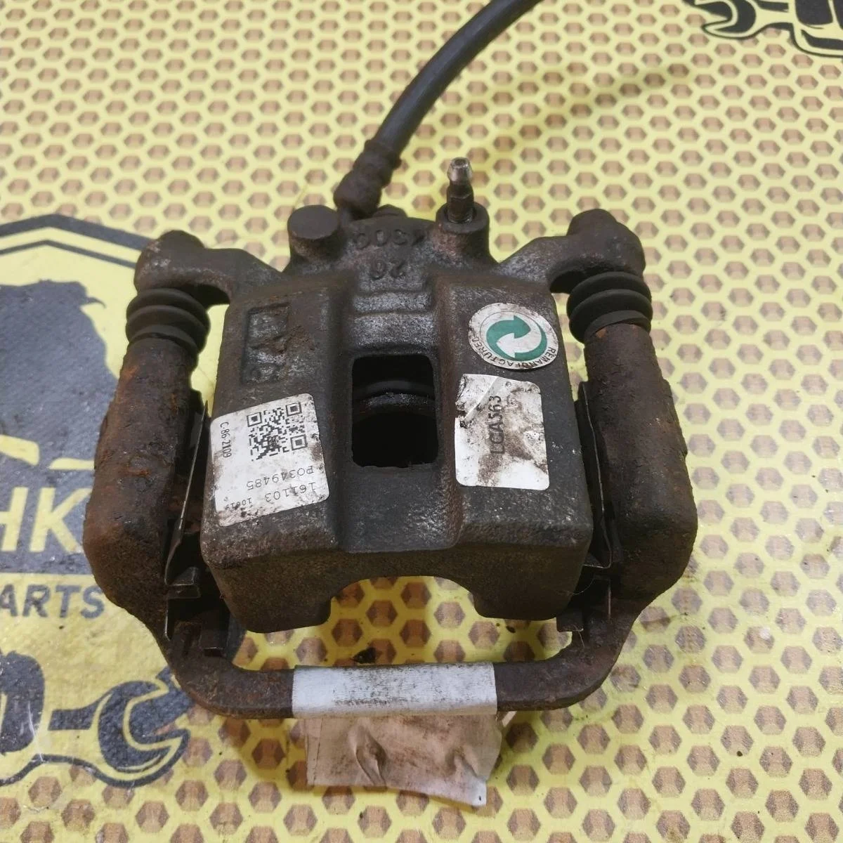 Суппорт Nissan Murano 2005 44011AL500 Z50 VQ, задний левый