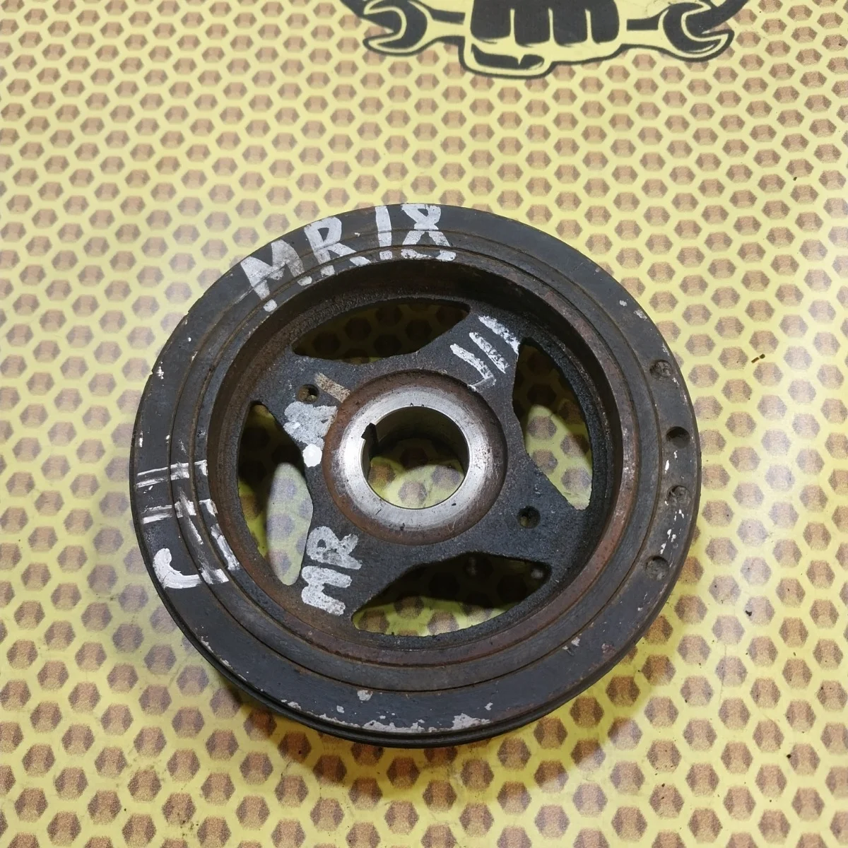 Шкив коленвала Nissan Tiida 2009 12303EN20C C11 MR18