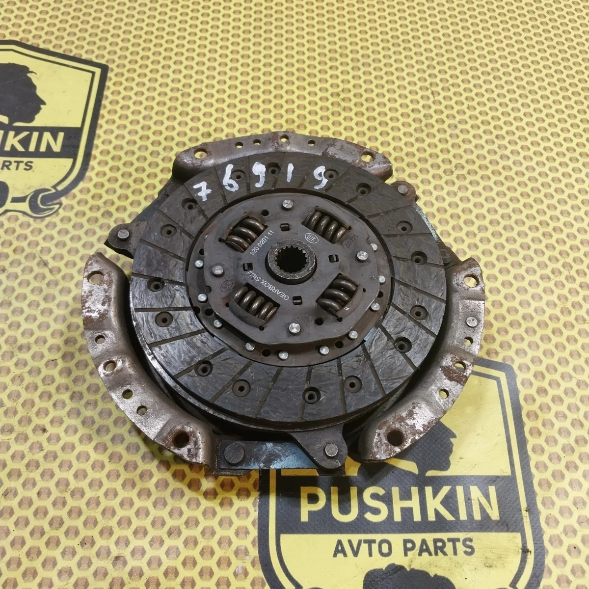 Комплект сцепления Nissan Almera 2005 30100AU000 N16 QG15