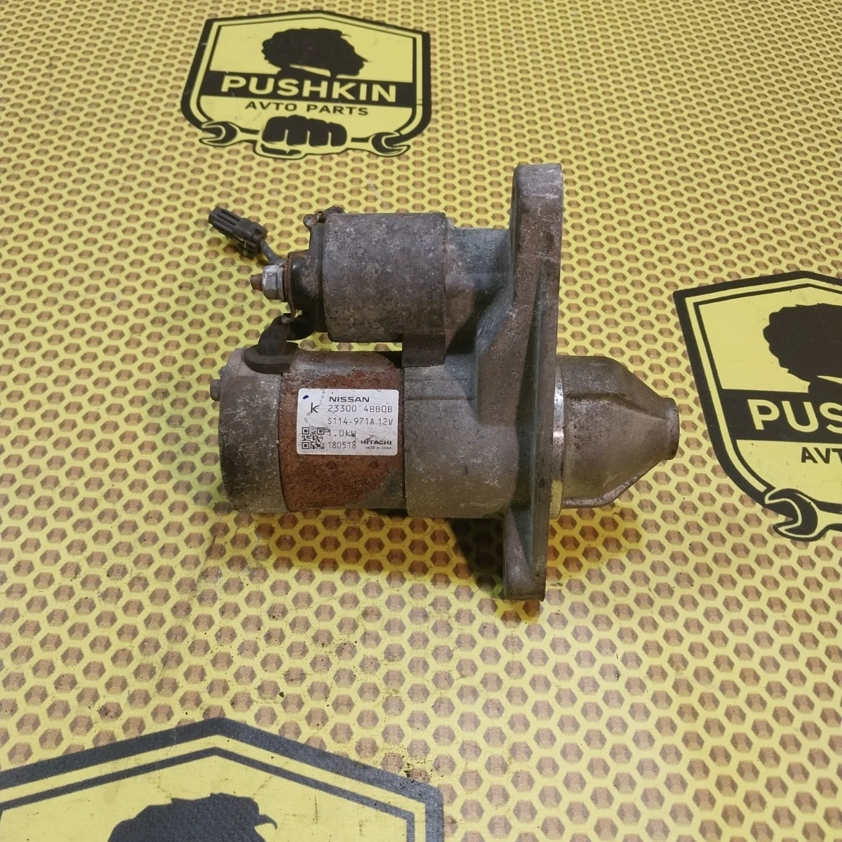 Стартер Nissan Qashqai 2015 233004BB0B J11 MR20
