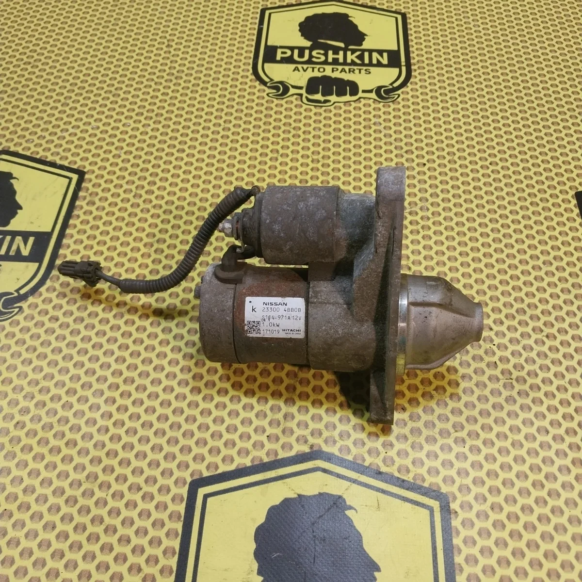Стартер Nissan Qashqai 2015 233004BB0B J11 MR20