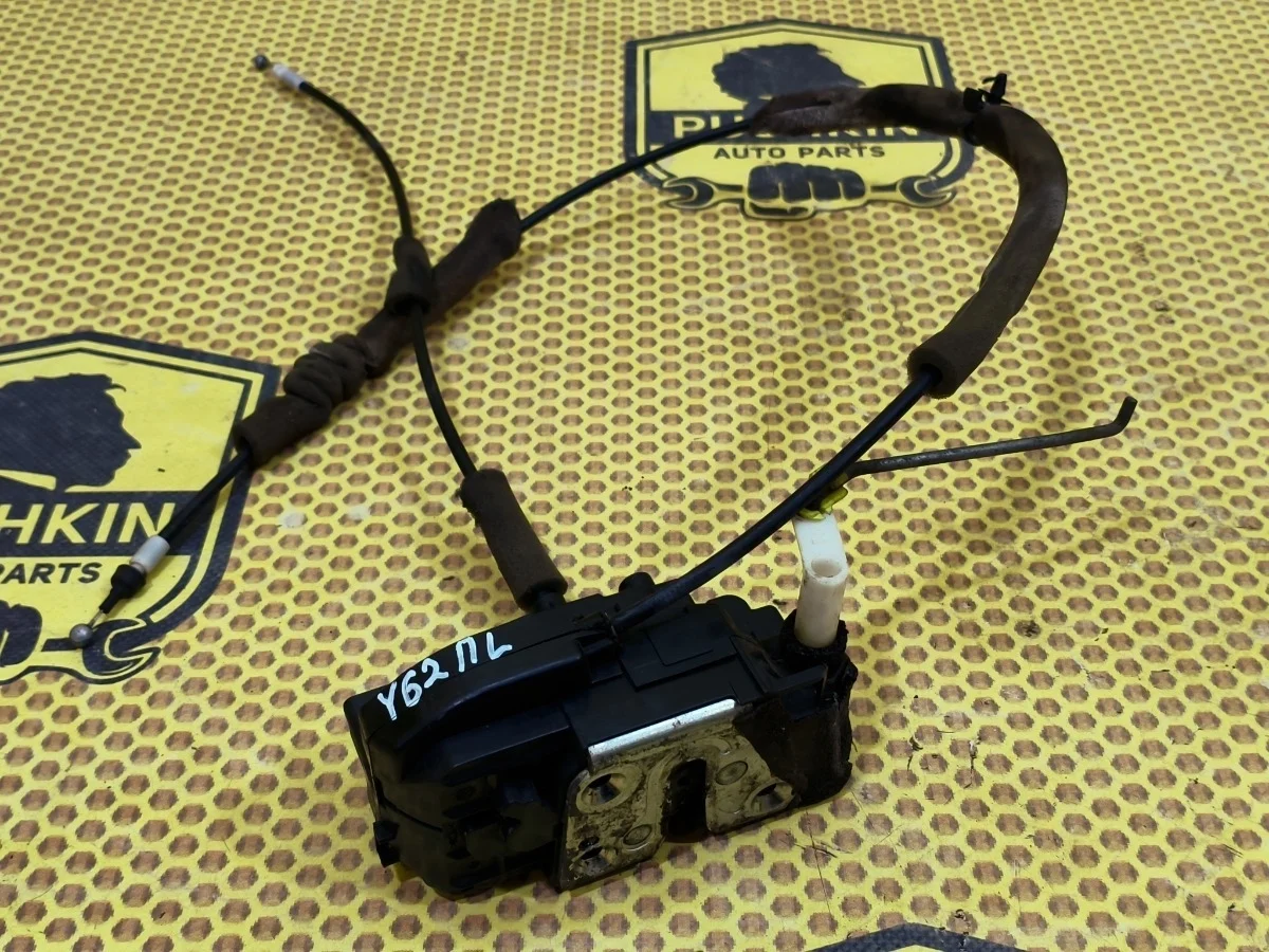 Замок двери Nissan Patrol 2013 805011LC0A Y62 VQ56VD, передний левый