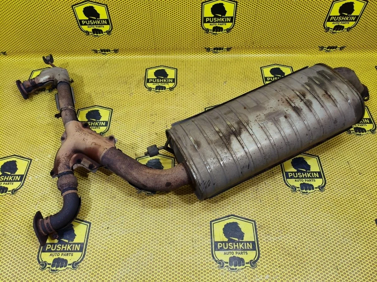 Труба глушителя Nissan Patrol 2013 201001LP0A Y62 VQ56VD