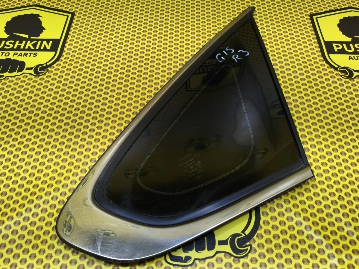 Стекло кузовное Nissan Almera 2015 83300EW000 G15 K4M, заднее правое