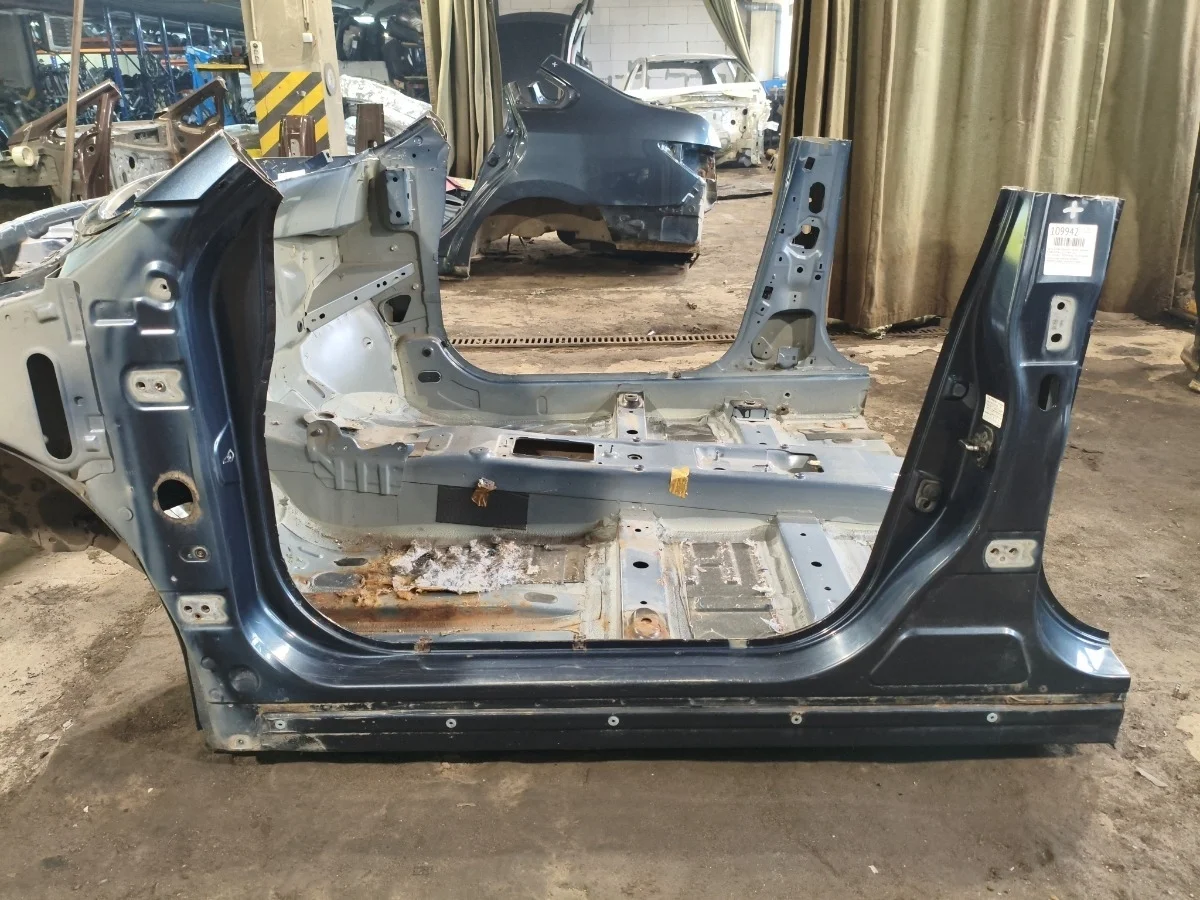 Часть кузова стойка с порогом Nissan Almera 2015 751114AA8A G15 K4M, левый