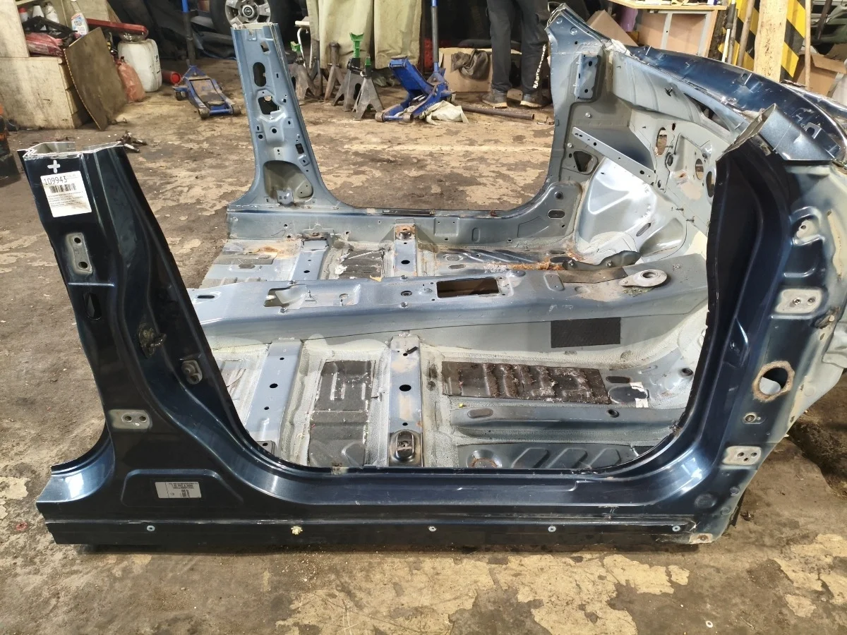 Часть кузова стойка с порогом Nissan Almera 2015 641004AA8A G15 K4M, правый