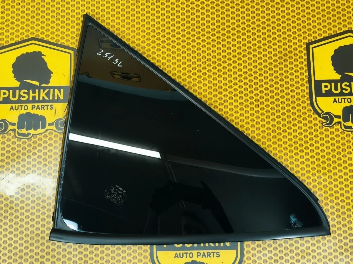 Стекло кузовное Nissan Murano 2011 833011AA0A Z51 VQ35DE, заднее левое