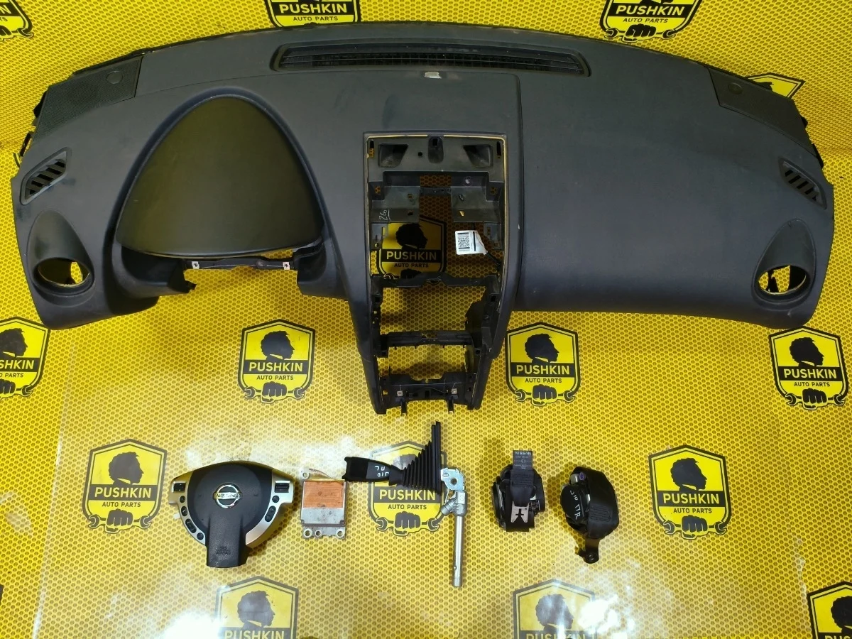 Комплект безопасности AIRBAG SRS Nissan Qashqai 2012 98515JD01B J10 HR16DE