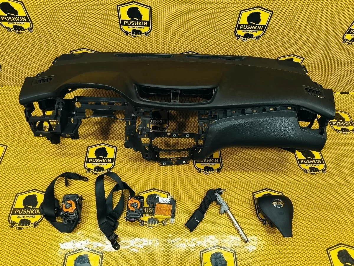 Комплект безопасности AIRBAG SRS Nissan Qashqai 2018 K85154CM0A J11 MR20DD