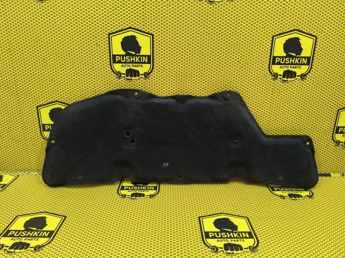 Шумоизоляция капота Nissan Tiida 2008 65840ZR70B C11 HR16DE, передняя