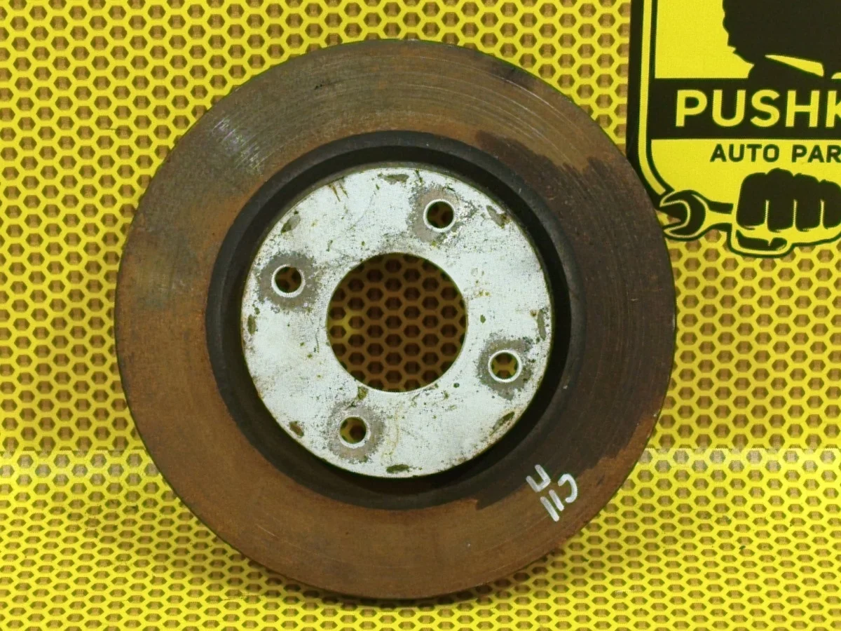 Диск тормозной Nissan Tiida 2008 40206EM10A C11 HR16DE, передний левый