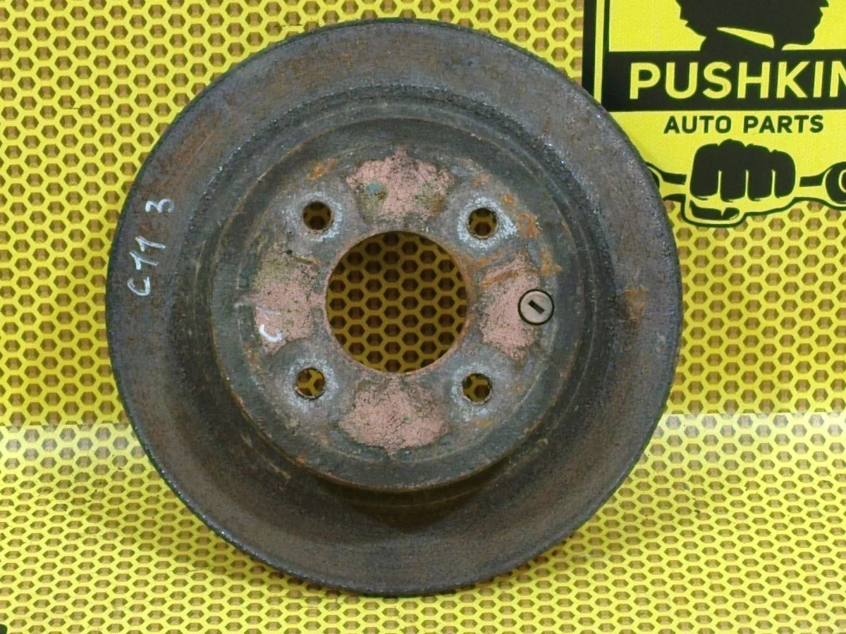 Диск тормозной Nissan Tiida 2008 43206EM10A C11 HR16DE, задний правый