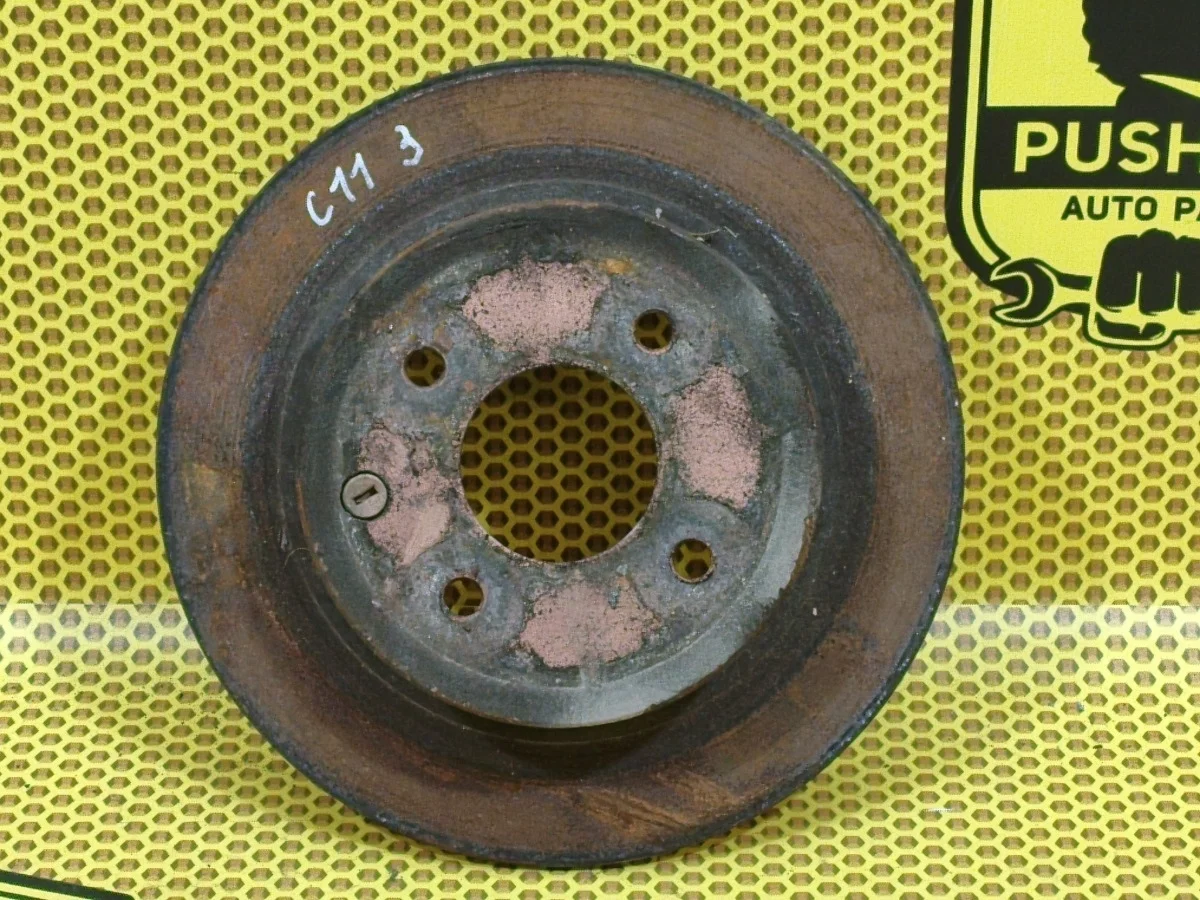 Диск тормозной Nissan Tiida 2008 43206EM10A C11 HR16DE, задний левый