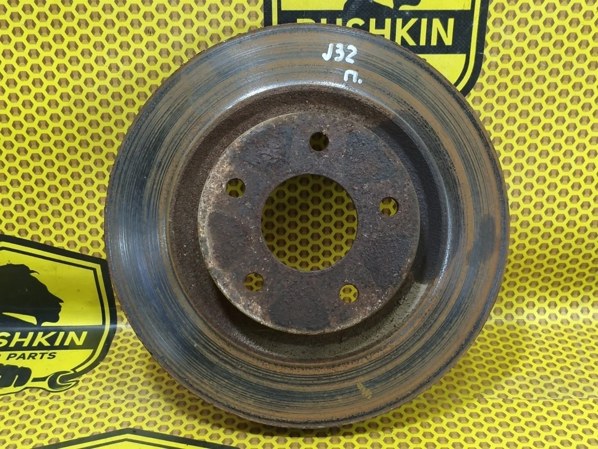 Диск тормозной Nissan Teana 2011 40206JN01A J32 VQ35DE, передний левый