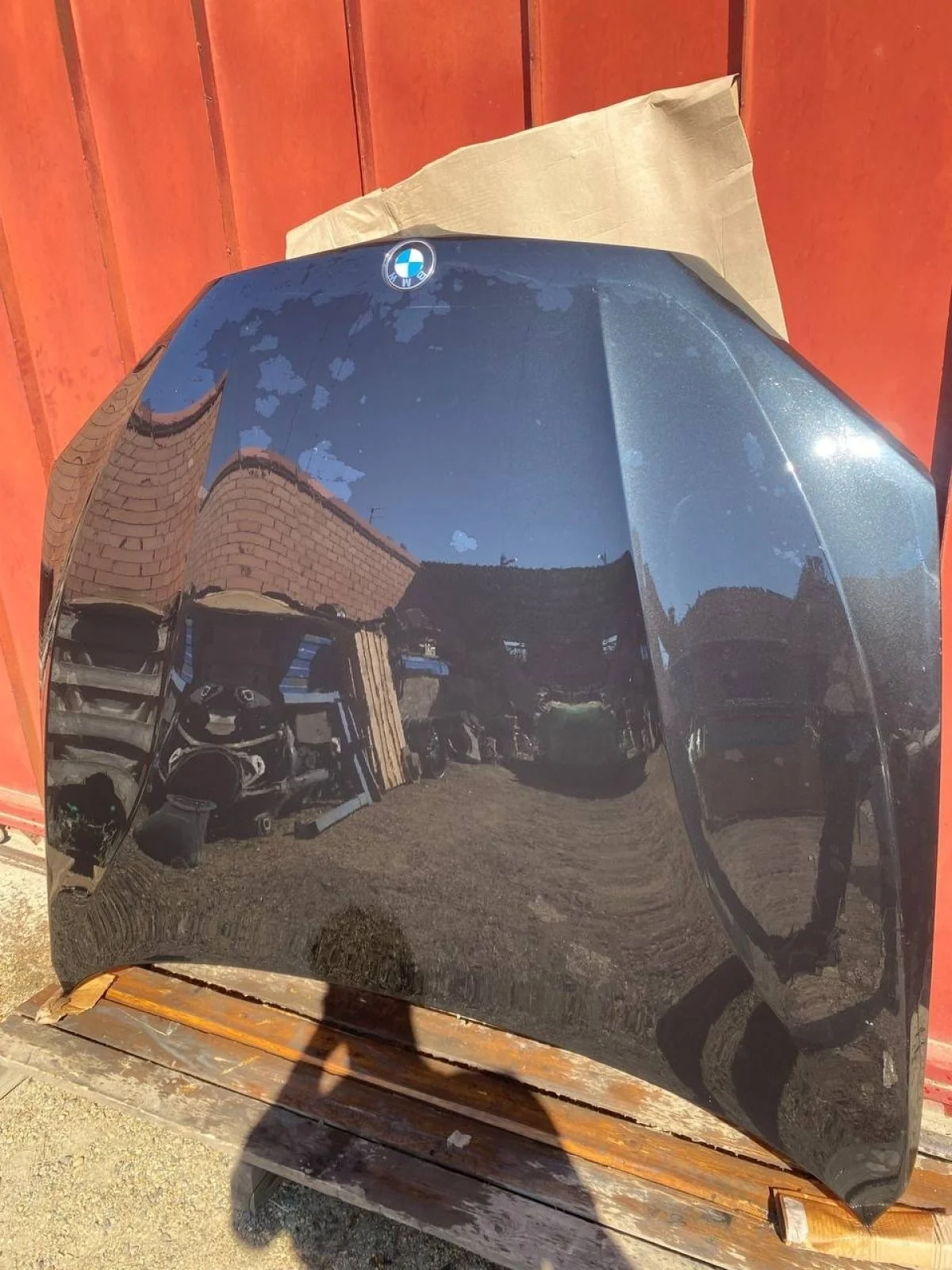 Капот черный BMW X5 F15/F85 X6 F16/F86