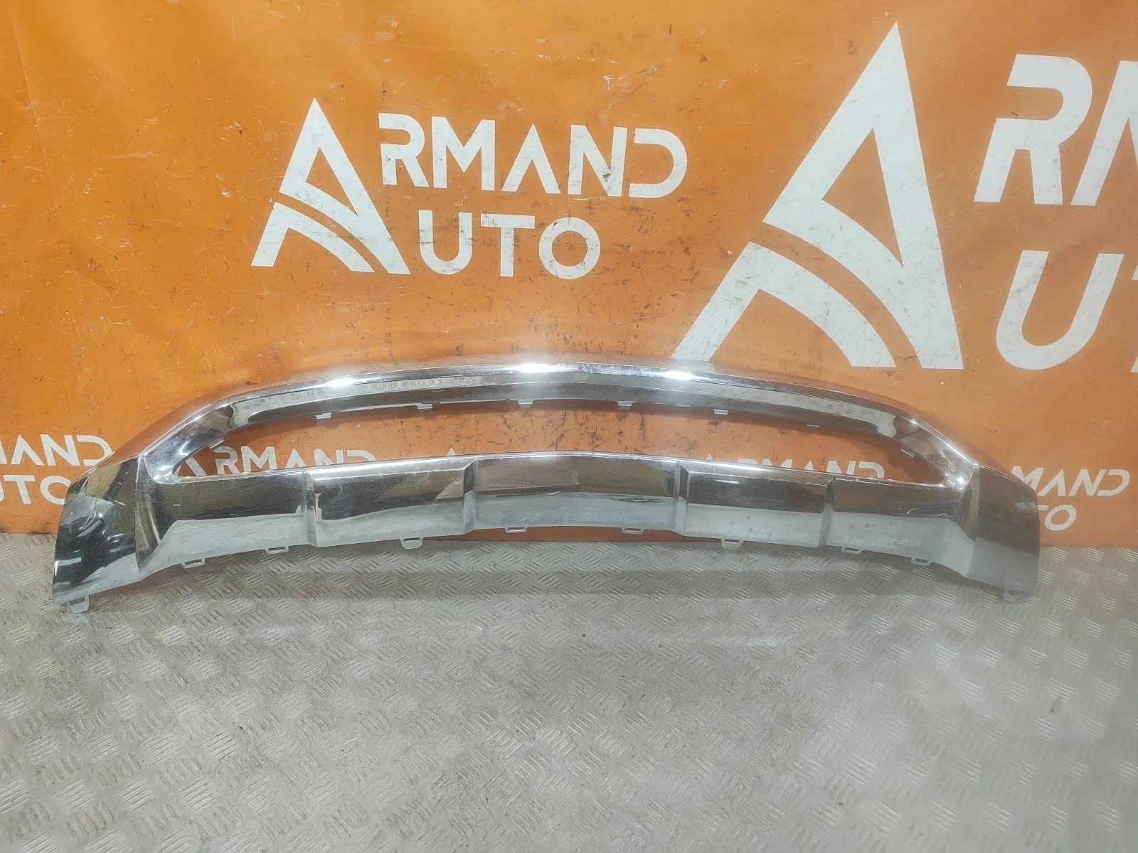 Накладка бампера Mercedes ML GLE-Class 2015-2018 W166