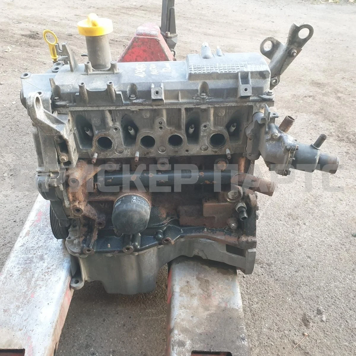 Двигатель K7JA710 Рено Логан 1  LS0G LS12 рестайлинг