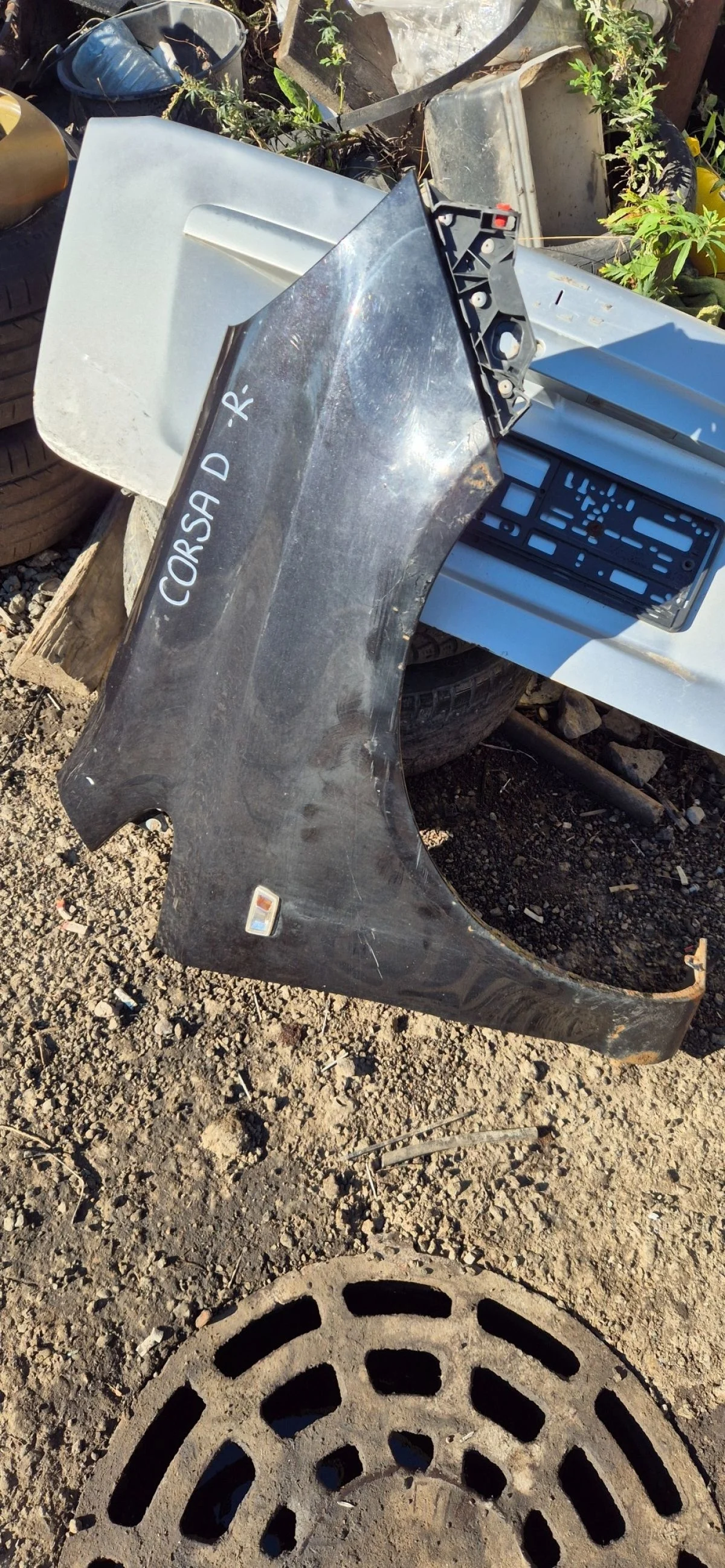 Крыло переднее правое для Opel Corsa D 2006-2015