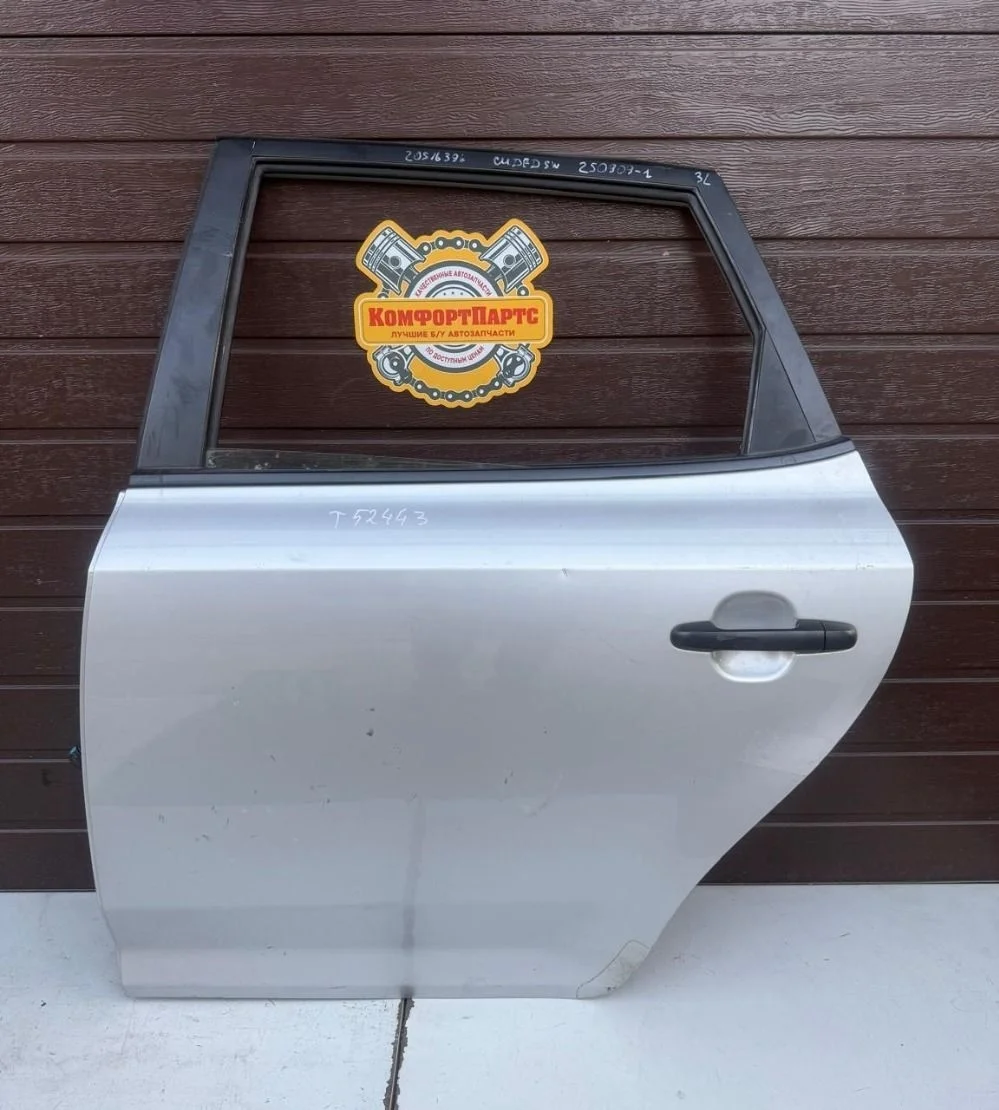 Стекло двери задней левой Kia Ceed ED (2006—2010)