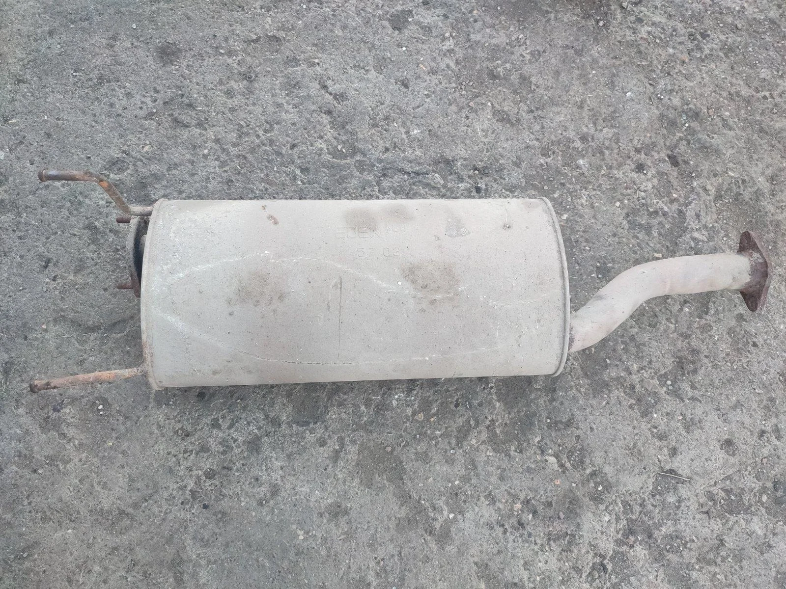 Глушитель основной Ssangyong Rexton