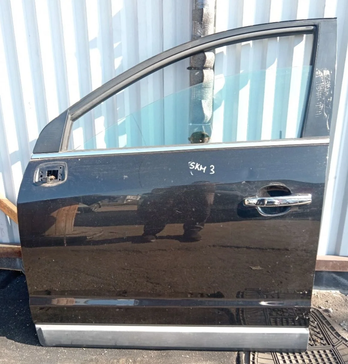 Дверь передняя левая Opel Antara I рестайлинг (2010—2017) 2012 черный