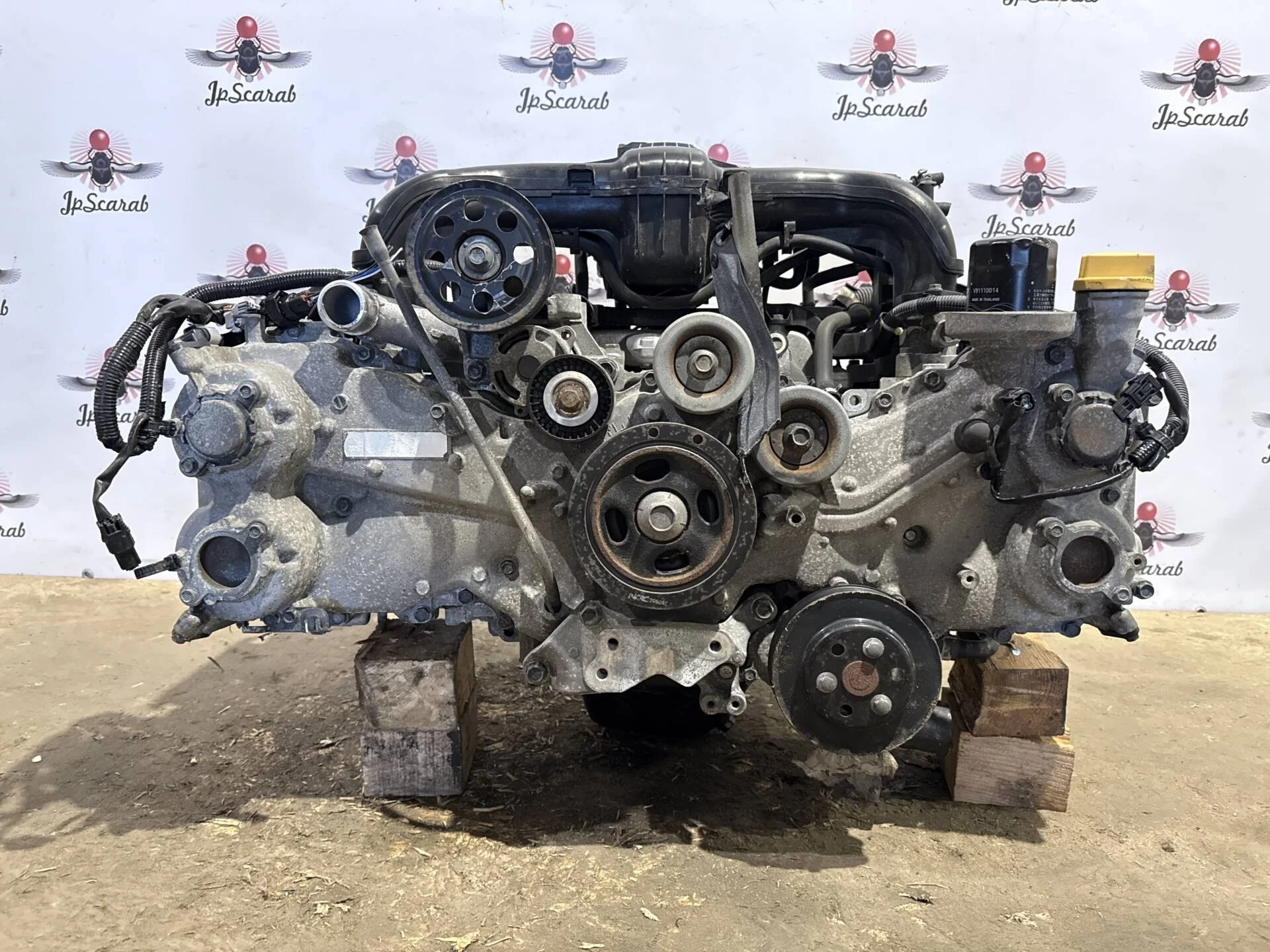 Двигатель Subaru Forester SJ9 FB25 2.5