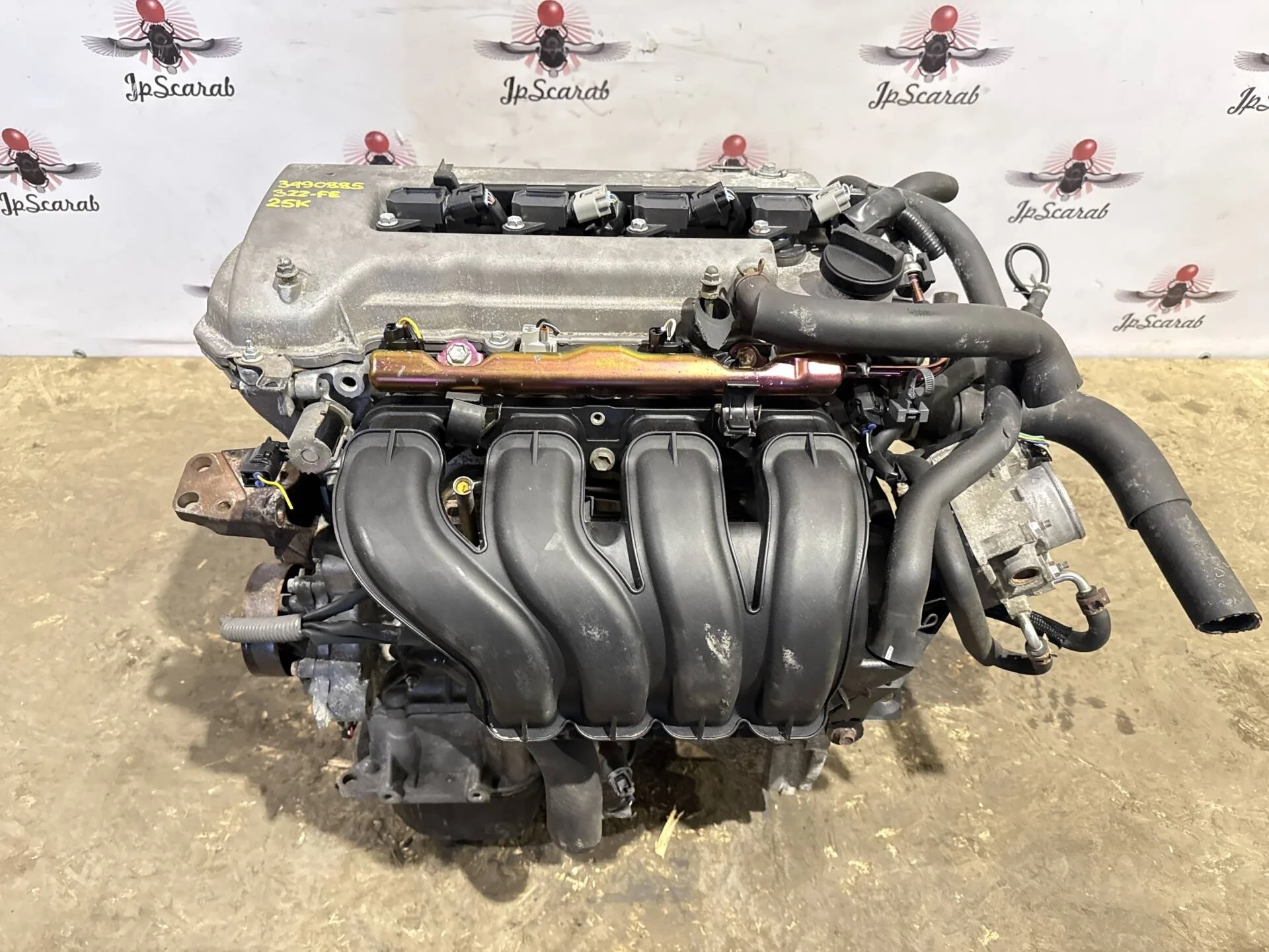 Двигатель Toyota Corolla E120 3ZZ-FE 1.6