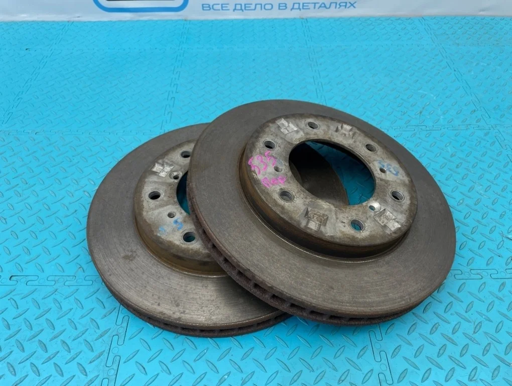 Диски тормозные Mitsubishi Pajero 2004 MR407116 V73W 6G72 3.0, передние