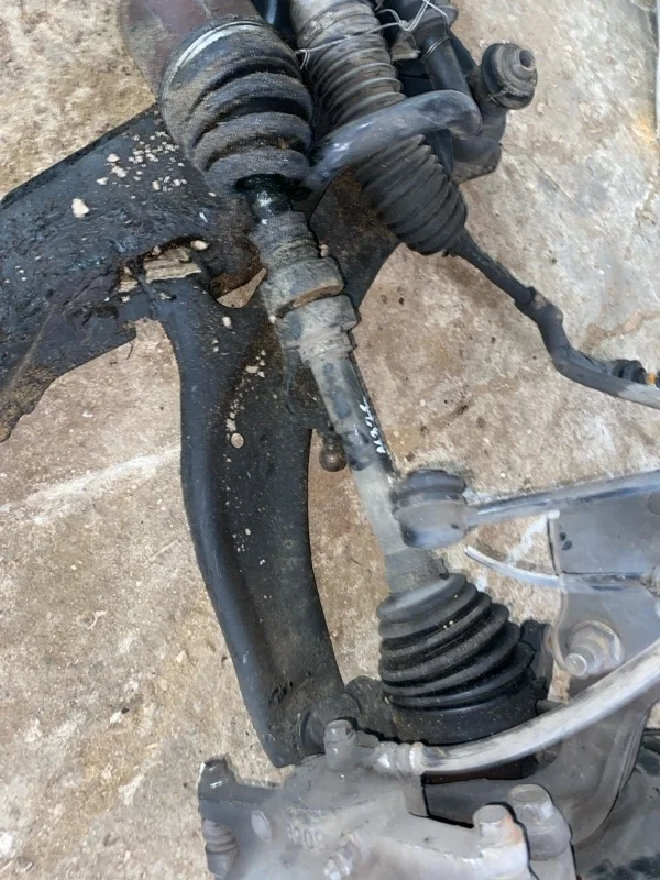 Рычаг подвески нижний Nissan Qashqai 54500JD000 J10 MR20DE, передний левый