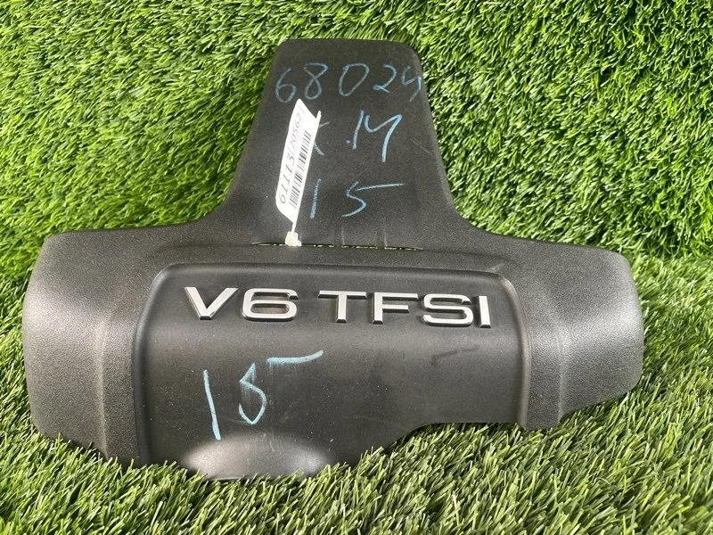 Крышка двигателя декоративная Audi A8 2011 06E103927K D4 CGW 3.0, передняя