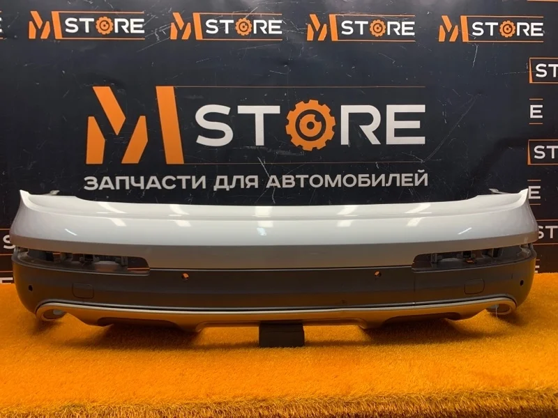 Бампер Audi Q7 2010 4L0807303D 4LB BHK, задний