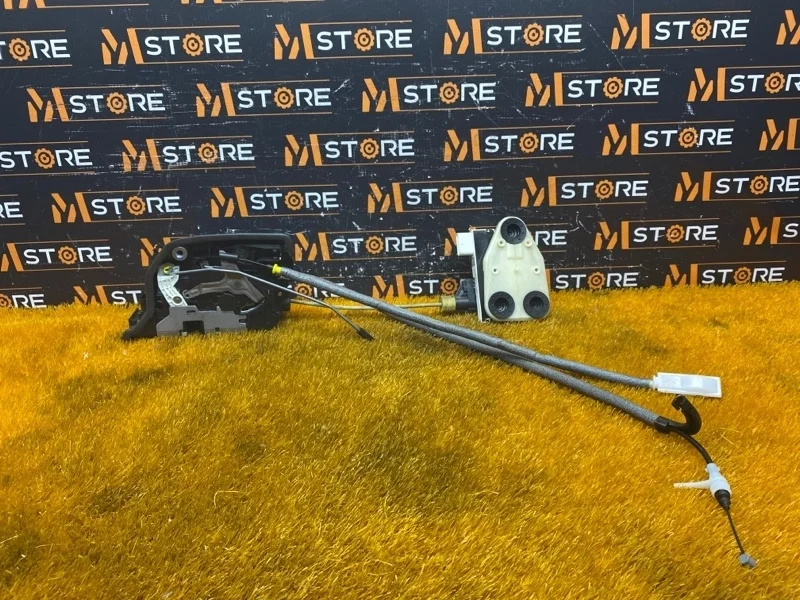 Замок двери Bmw X5 2014 51227281953 F15 N57D30A, задний левый