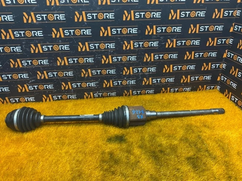 Привод Bmw X3 2013 7598028 F25 N47D20C, передний правый